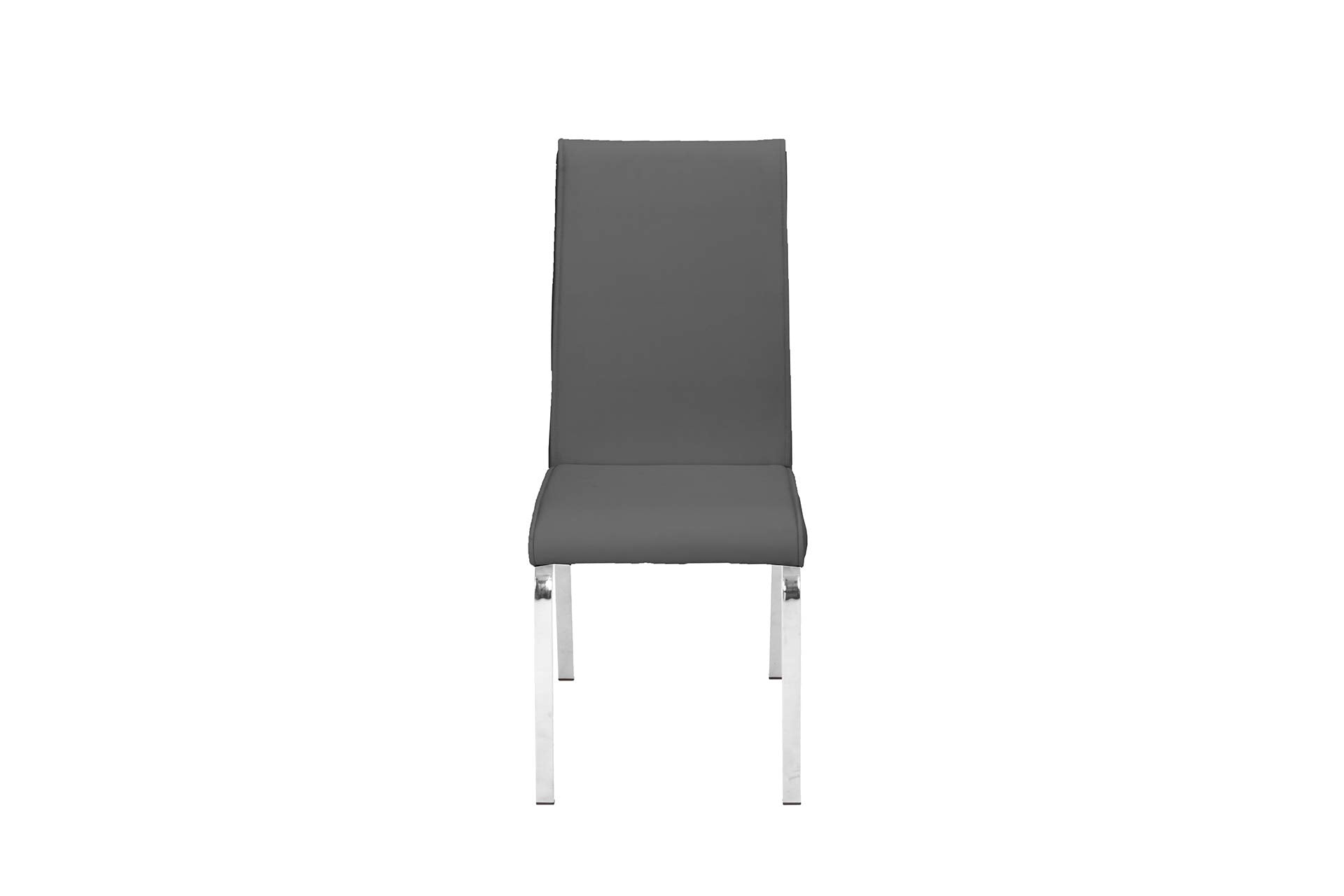 Best Quality Furniture Dining Chair (Set Of Two), Gray